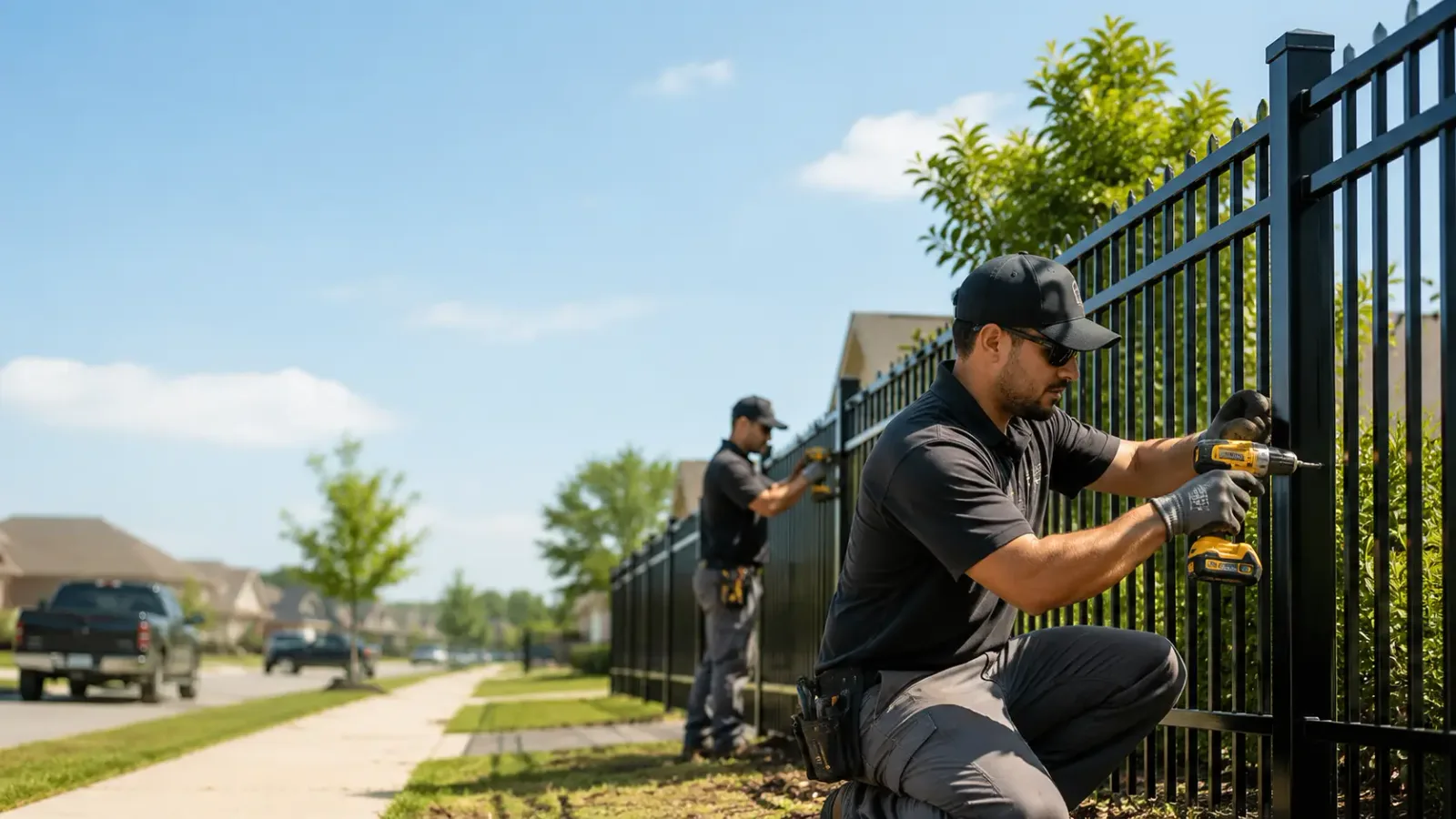 Metal Fence Installation in Dalton Gardens, ID